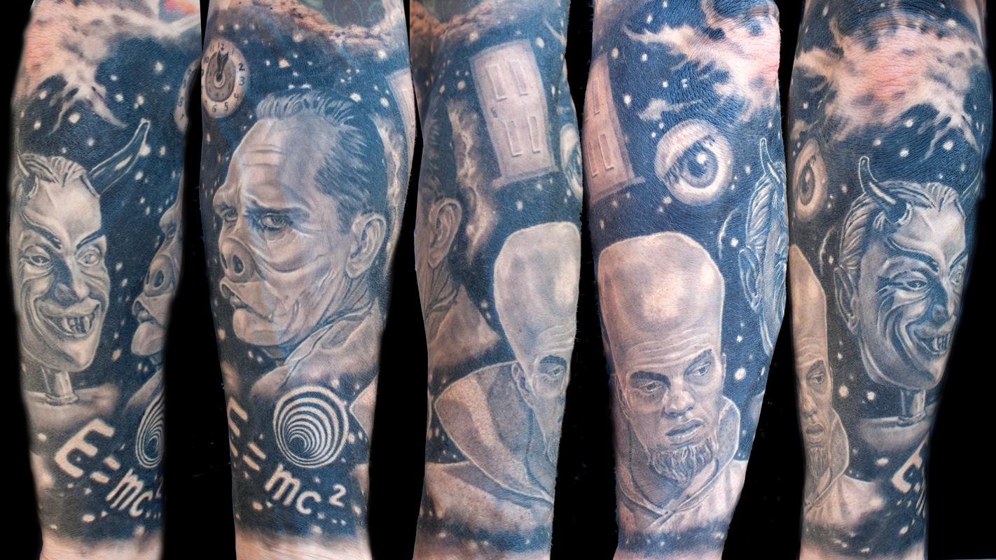 Twilight Zone Half Sleeve By David Dettloff TattooNOW